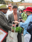 Honorable Willie Brown, Senator Mark Leno, Executive Director Gail Hayden
