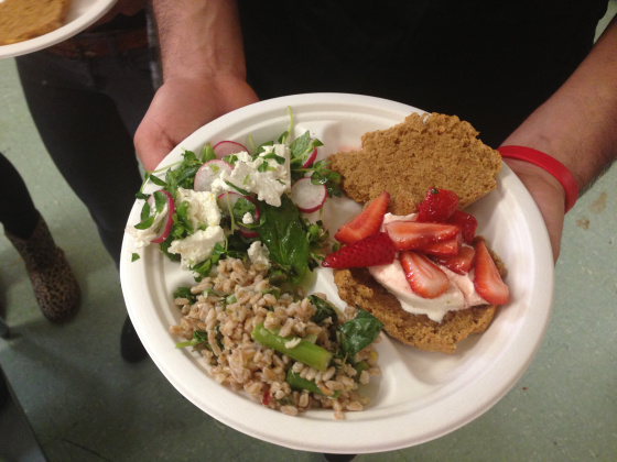 Mission High School school food