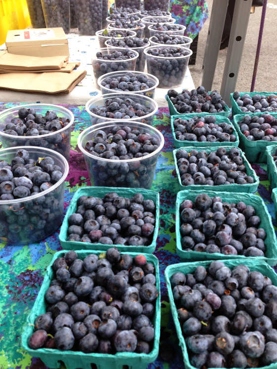 blueberries