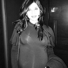@heatherhair gave me a beautiful hair cut. Feeling pretty at 7.5 months pregnant.