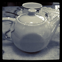 Tea time.