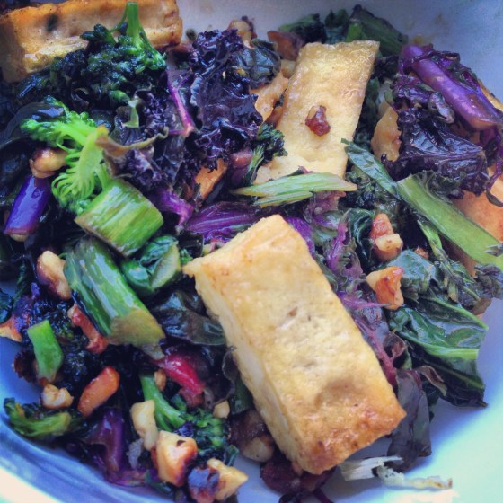 vegetables tofu